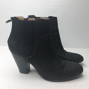 Adrienne Vittadini BARO Ankle Boots 8 1/2 Black